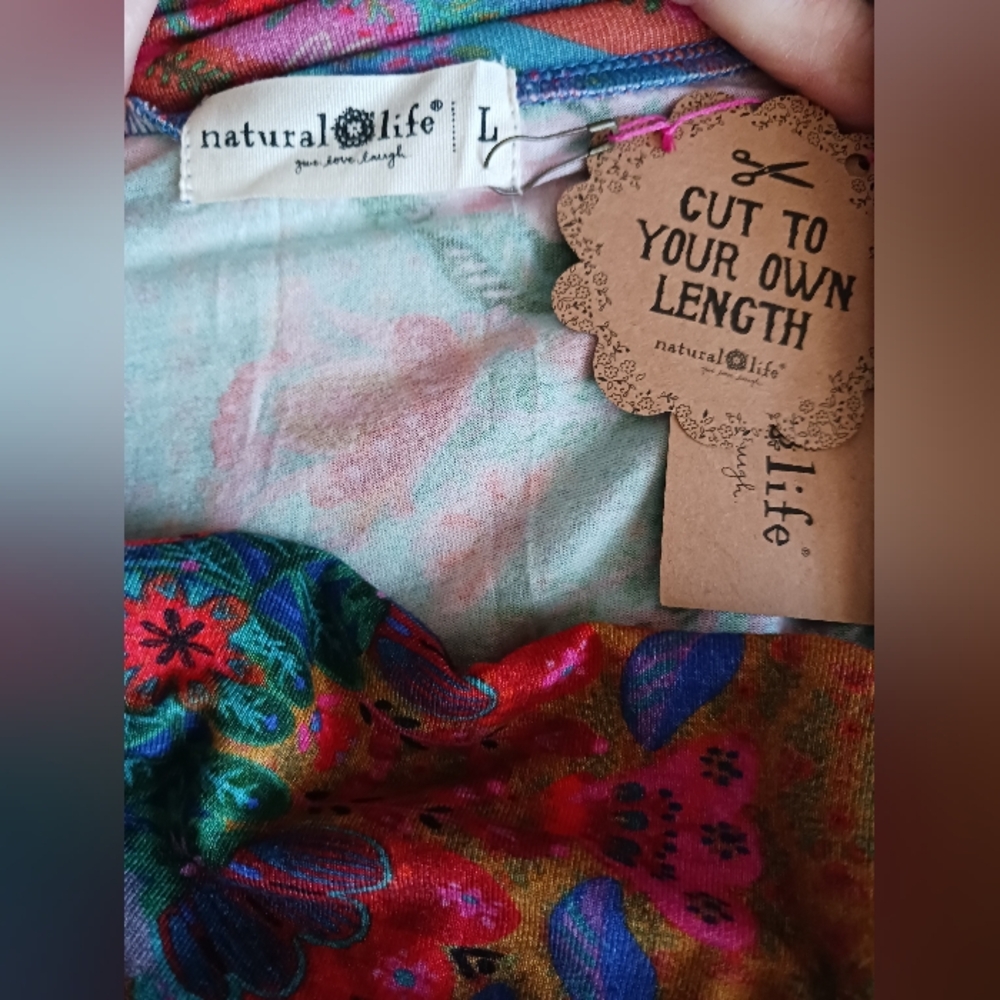NATURAL LIFE Multicolor Maxi Skirt - Picture 2 of 6